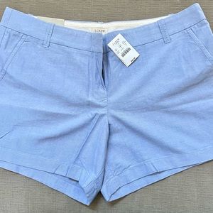 JCrew City Fit Short Powdered Blue Sz 14 NWT